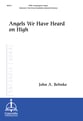 Angels We Have Heard on High SATB choral sheet music cover